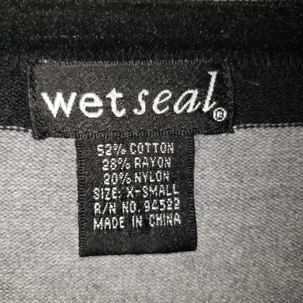 *Wet Seal* Black and gray sheath dress, XS - Picture 4 of 5